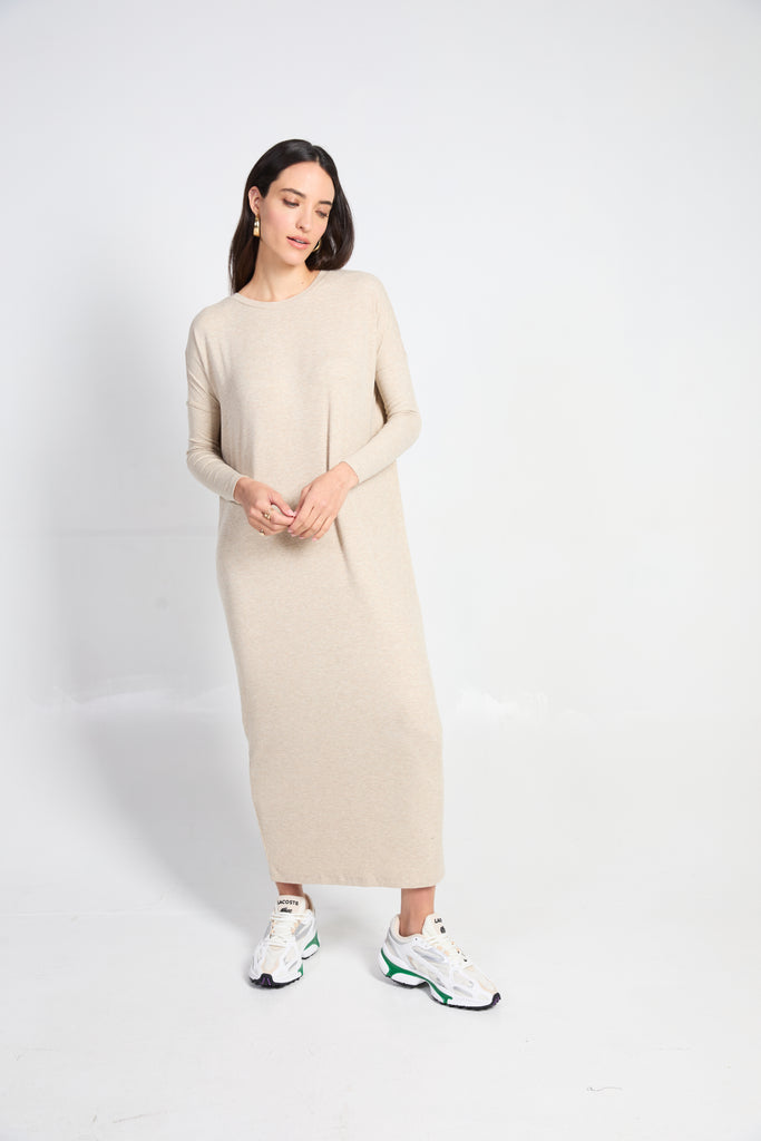 Jaden Ribbed Midi