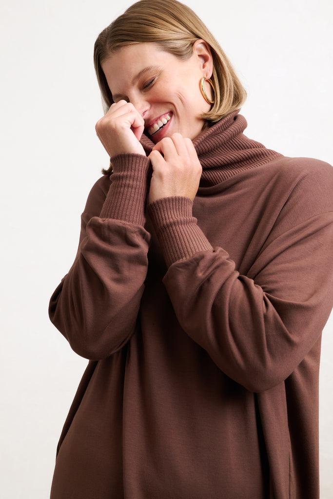 Mila Turtleneck Dress