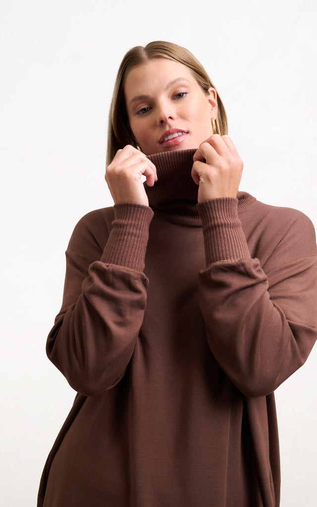 Mila Turtleneck Dress