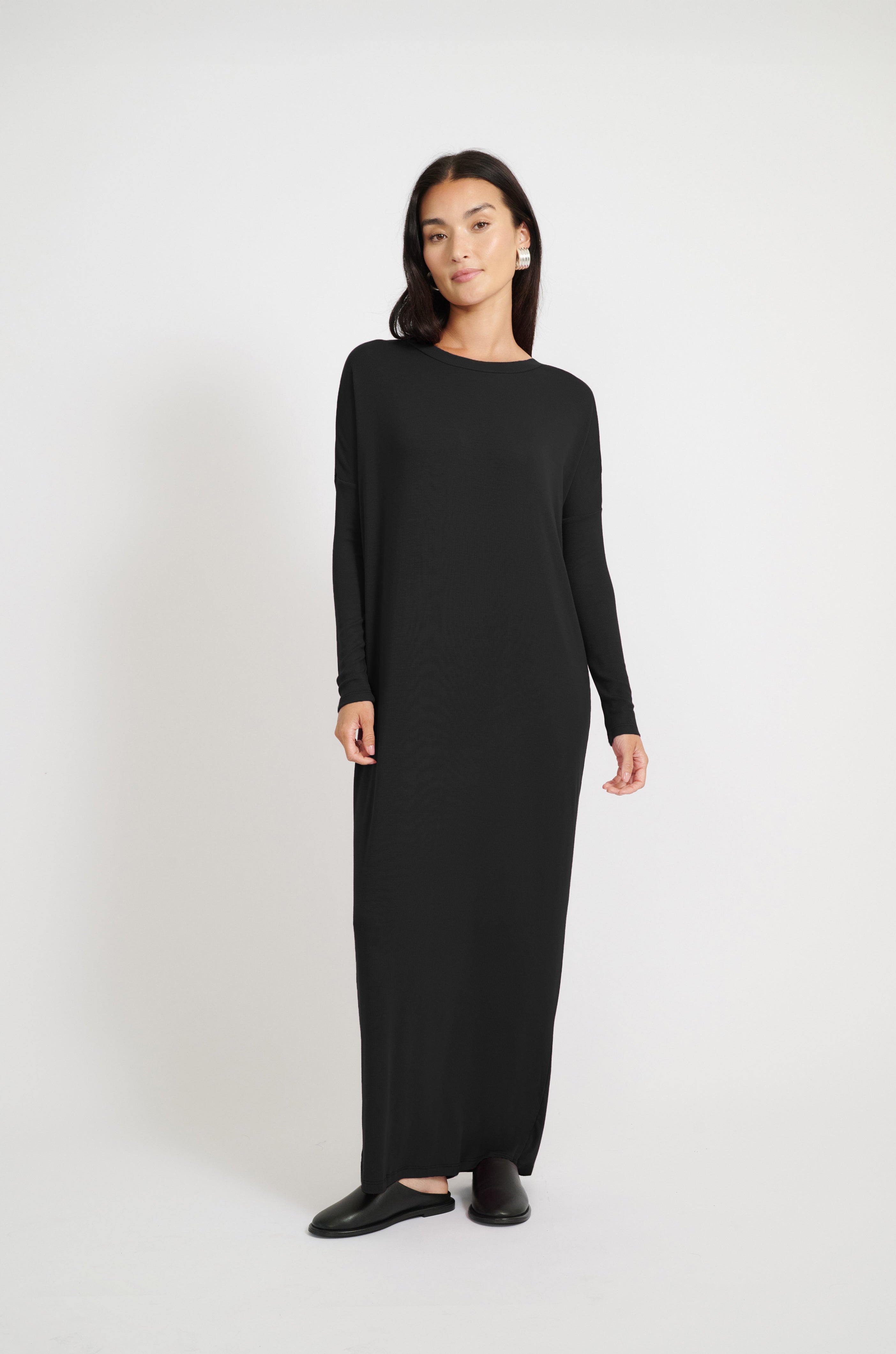 Jaden Ribbed Midi