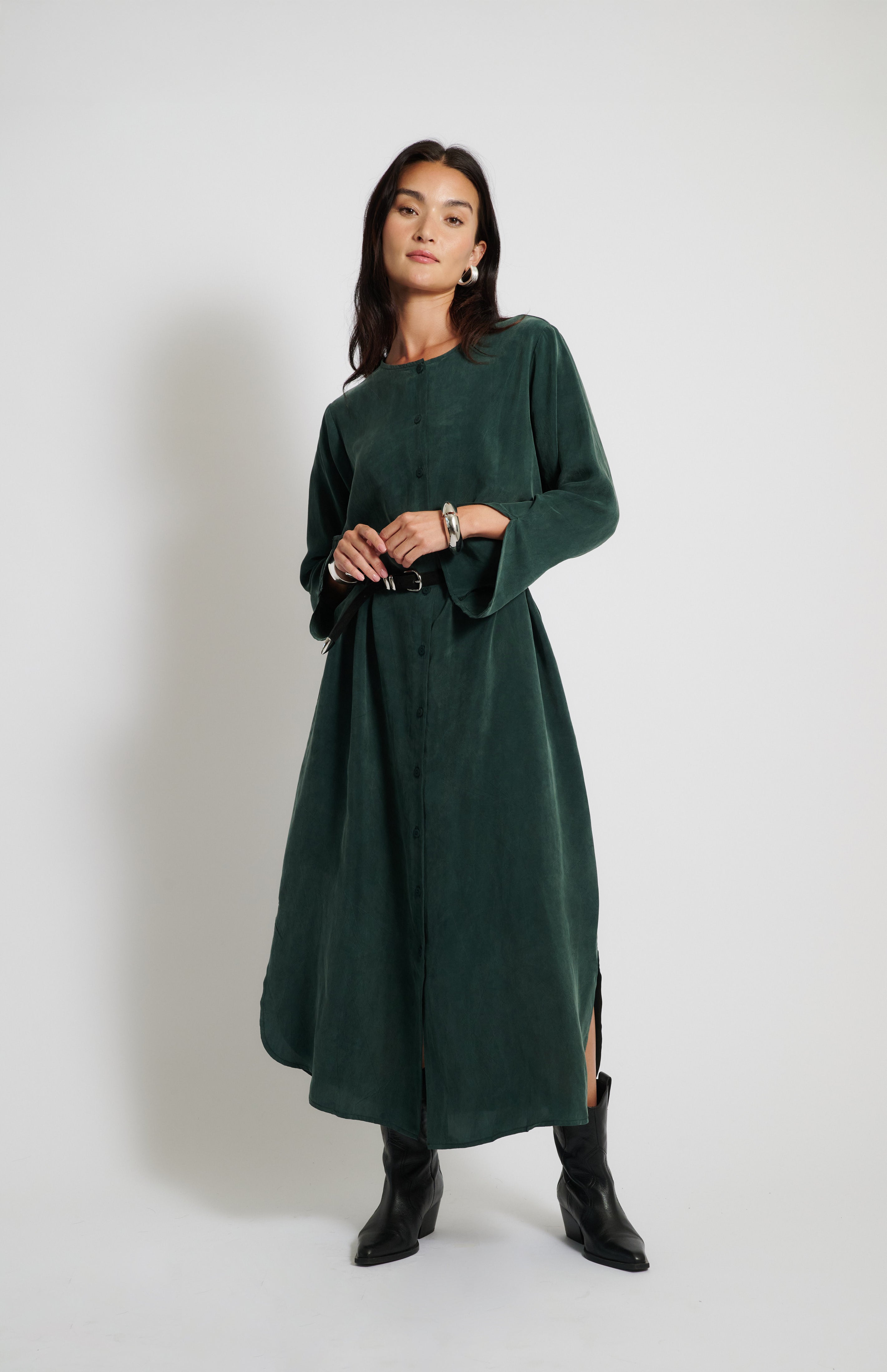 Solène Shirtdress