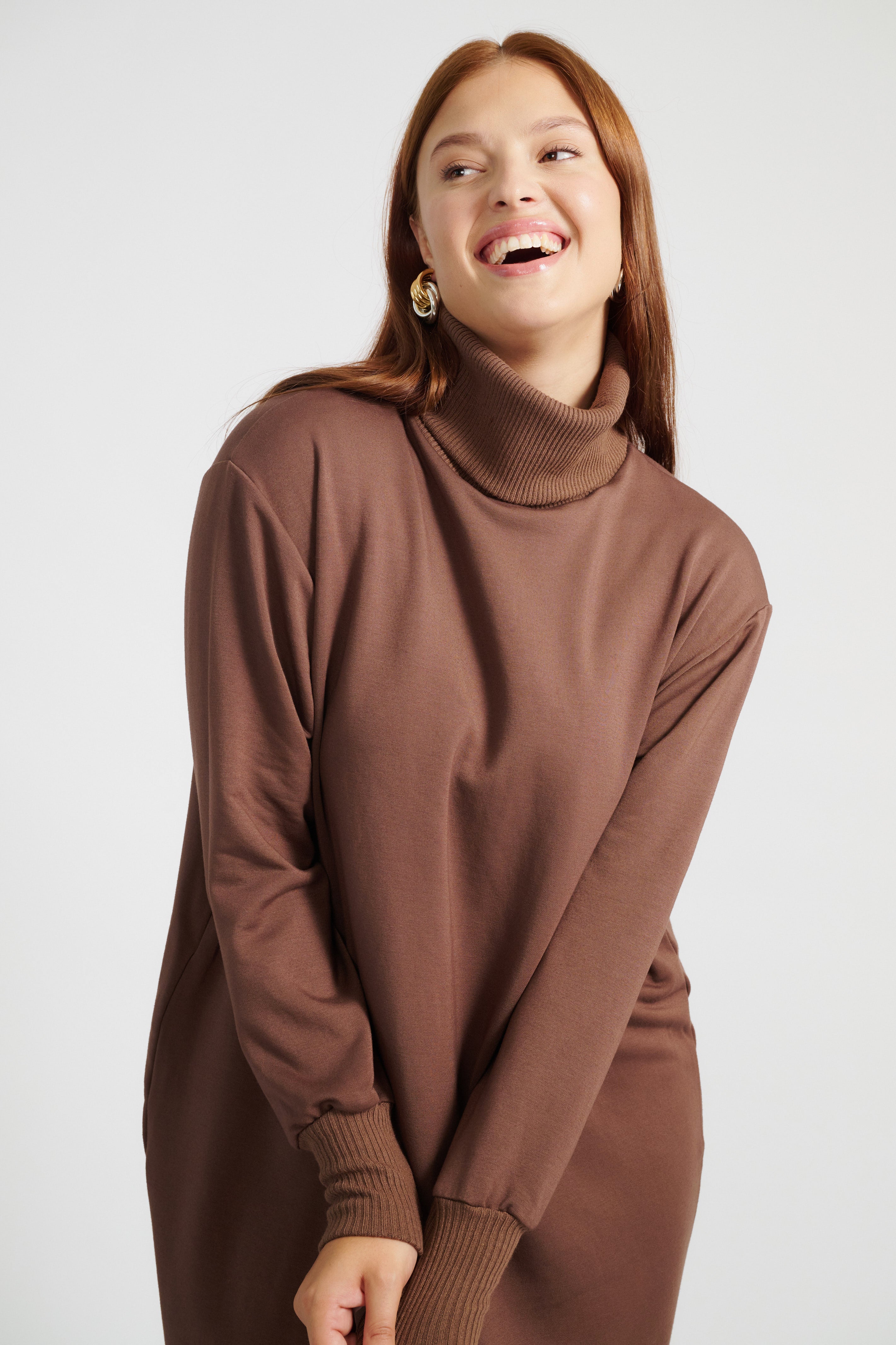 Mila Turtleneck Dress
