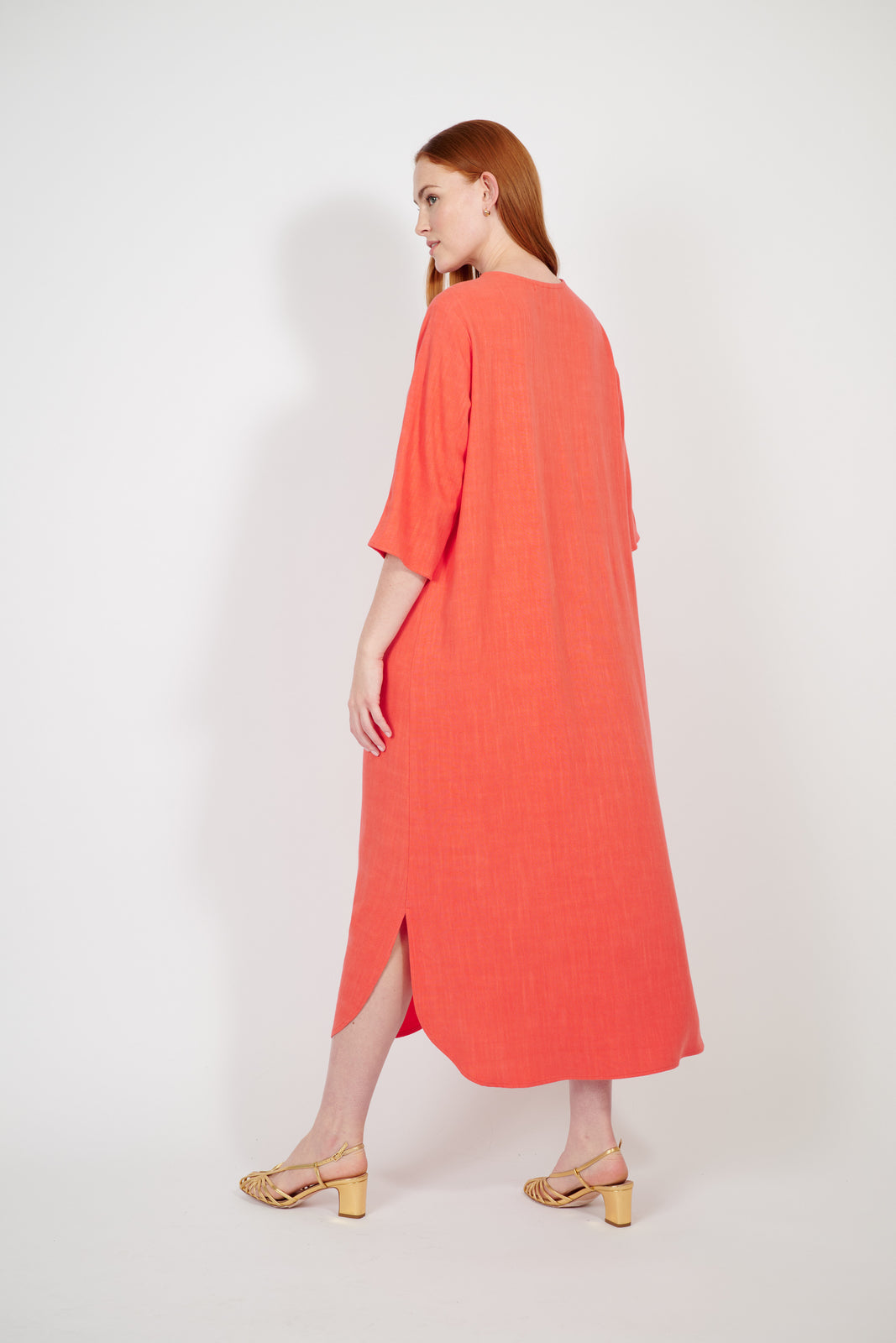 Solène Linen Shirtdress