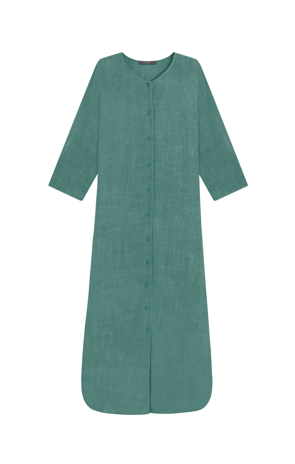Solène Linen Shirtdress
