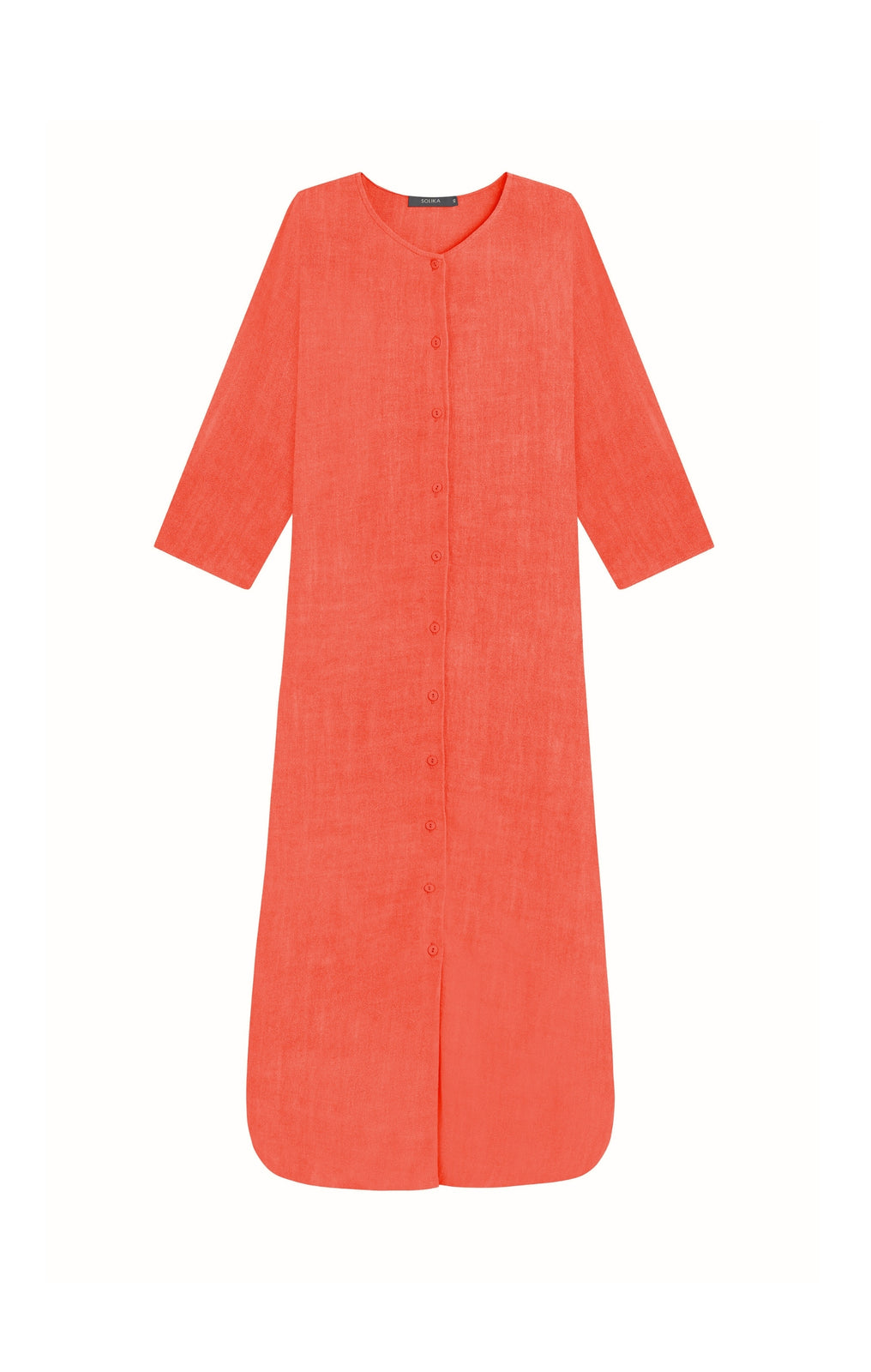 Solène Linen Shirtdress