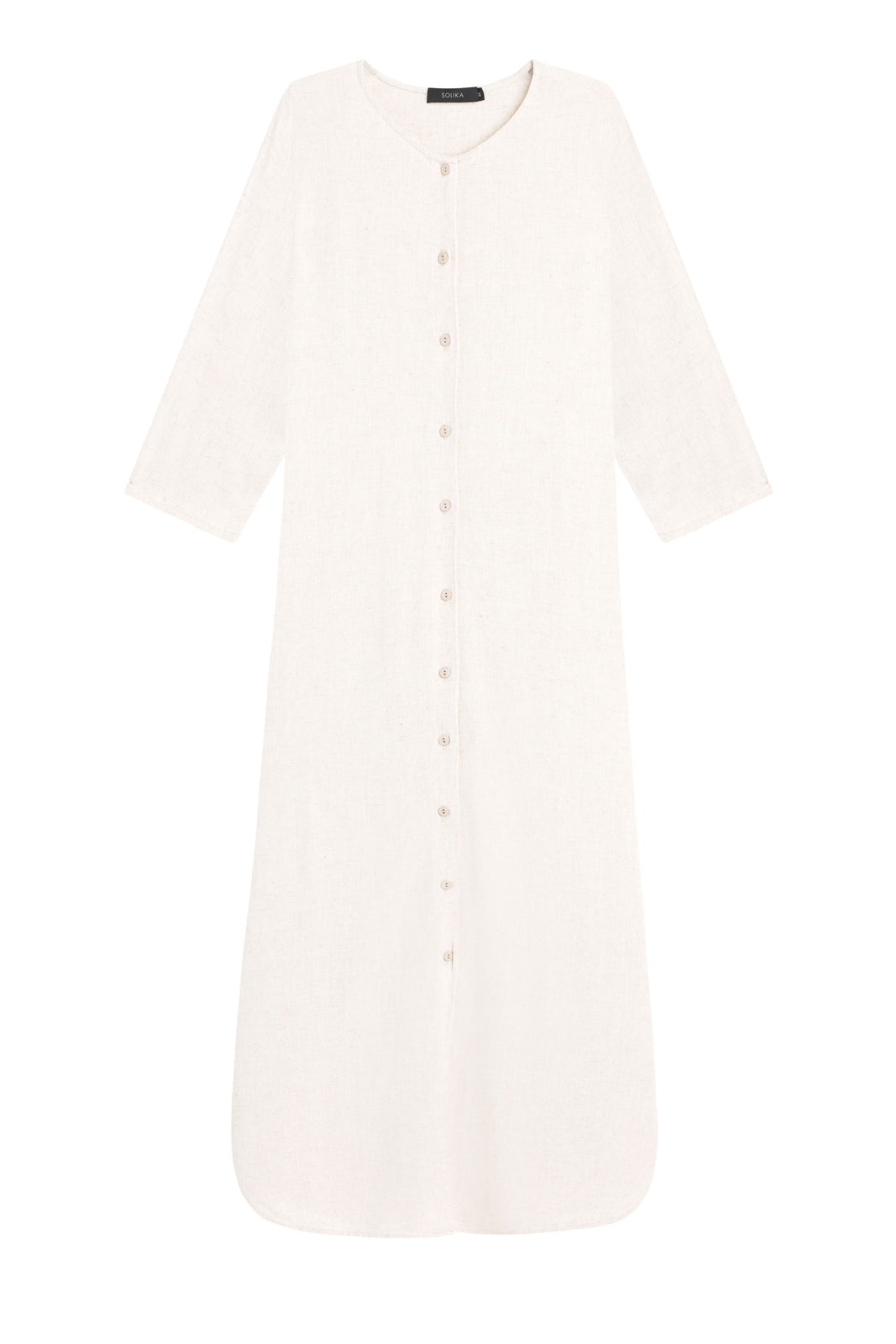 Solène Linen Shirtdress
