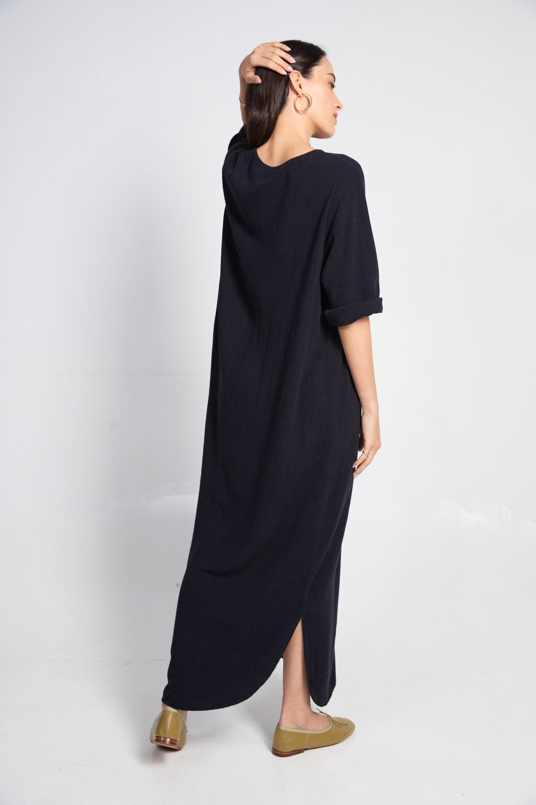 Solène Linen Shirtdress