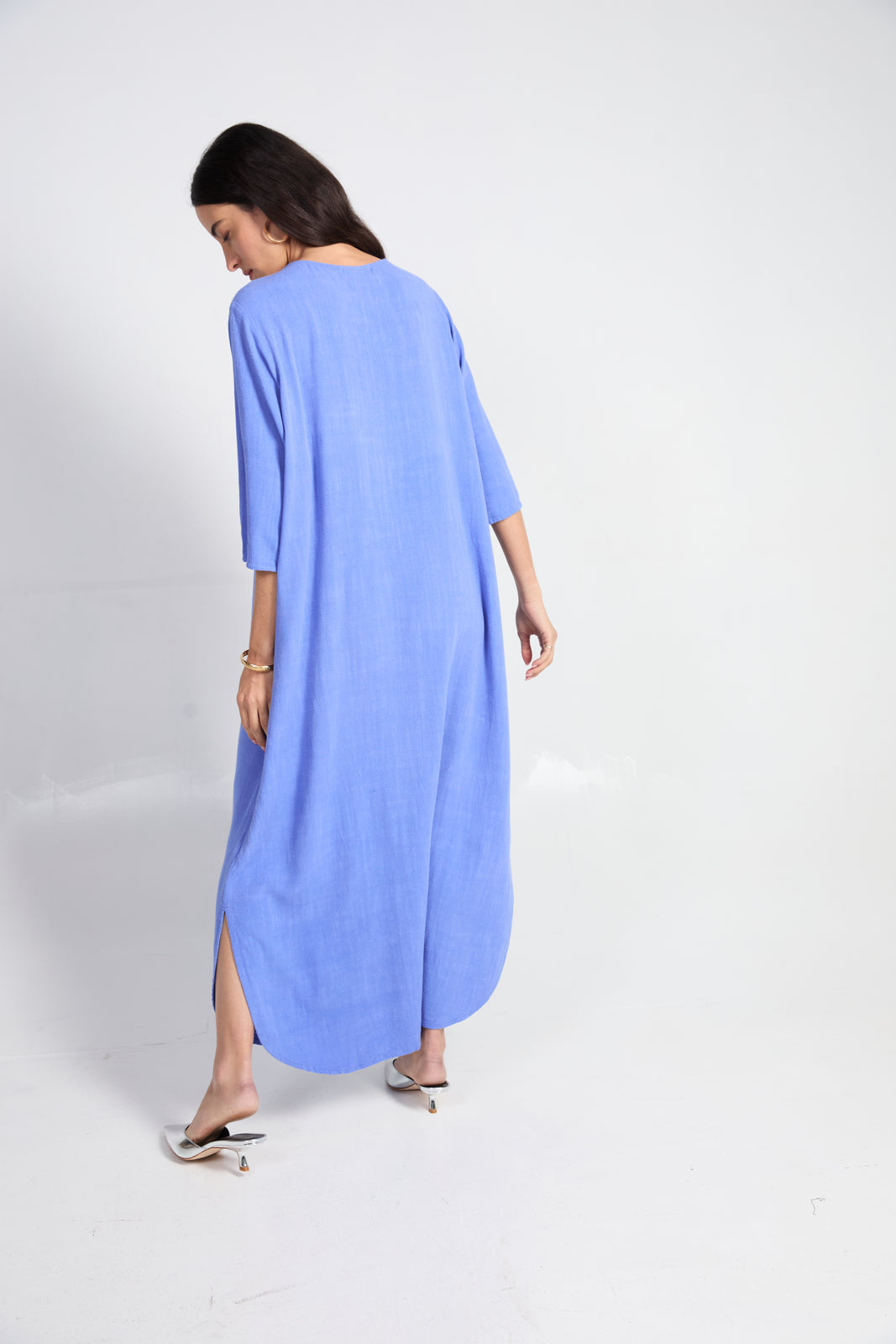 Solène Linen Shirtdress