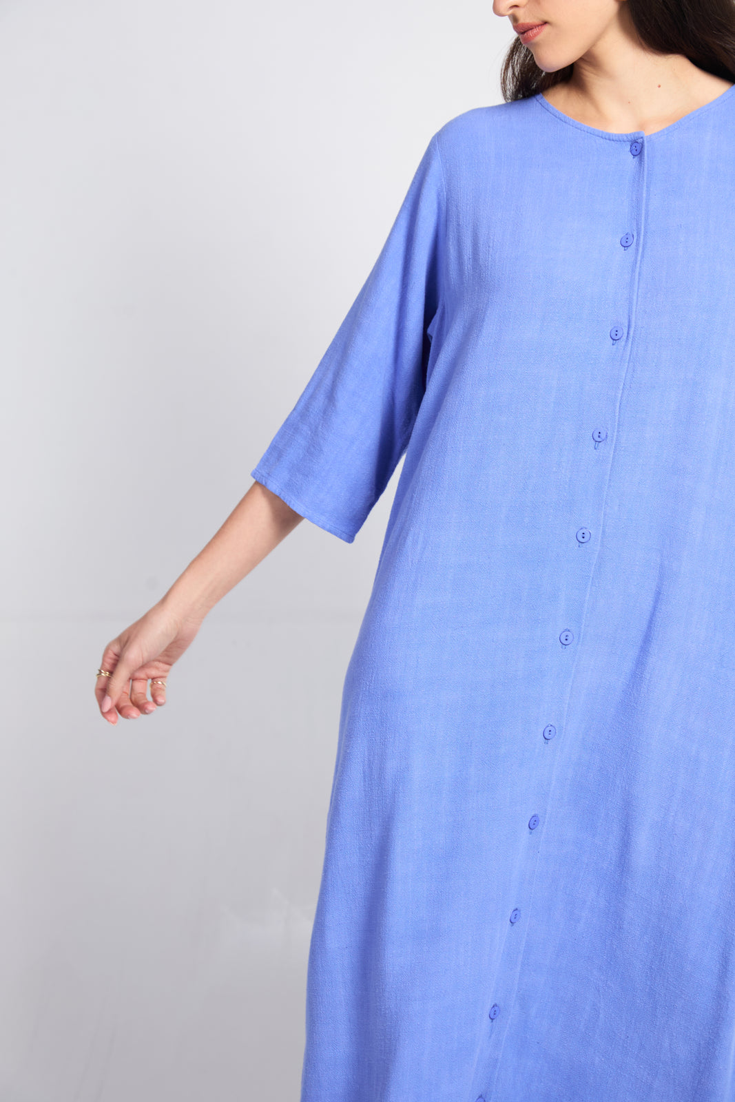Solène Linen Shirtdress