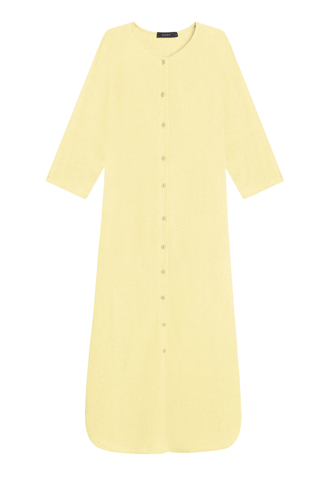 Solène Linen Shirtdress