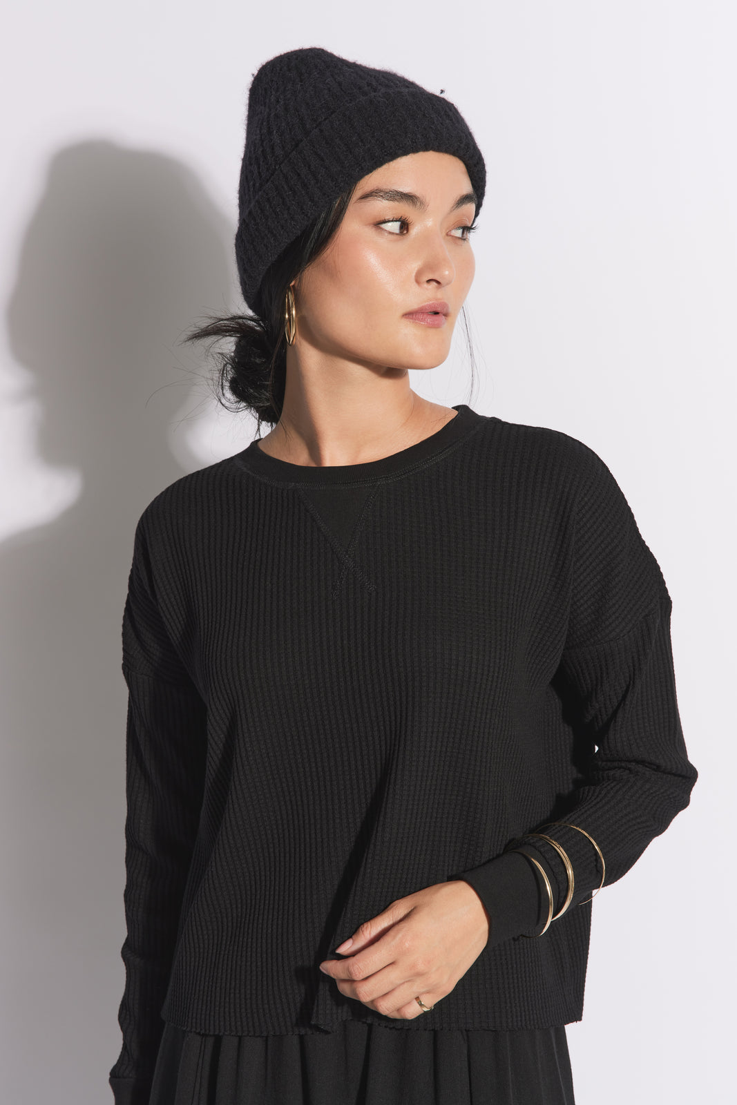 Viv Waffle Top - SOLIKA