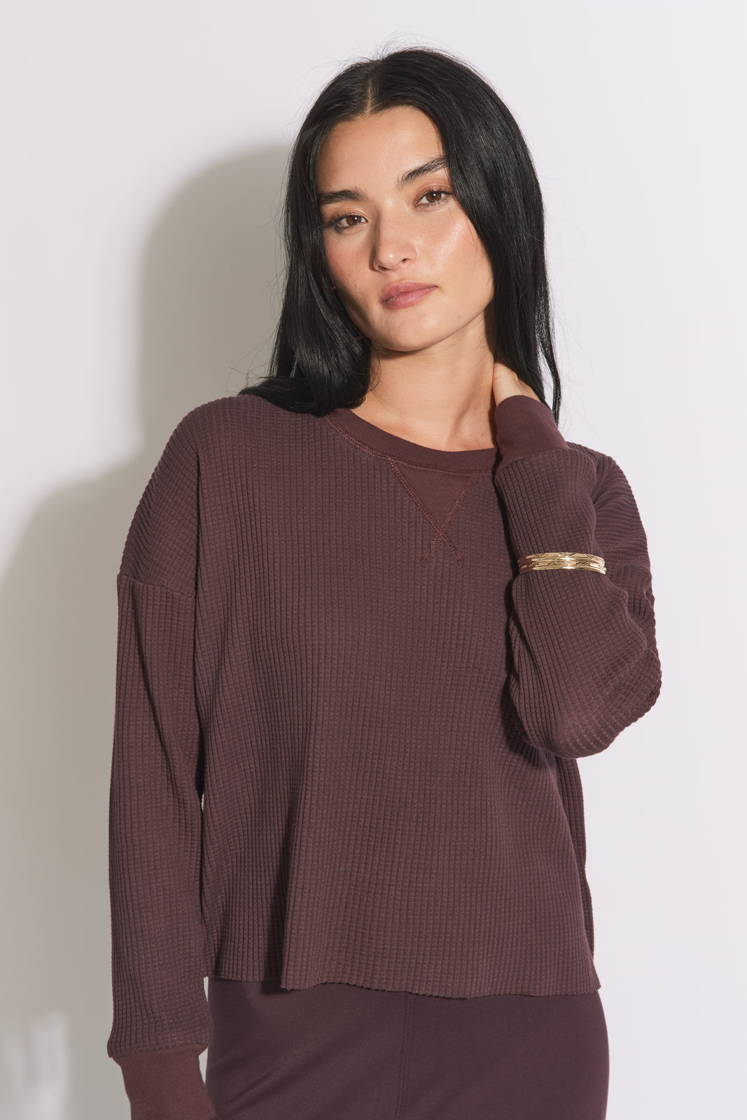 Viv Waffle Top - SOLIKA