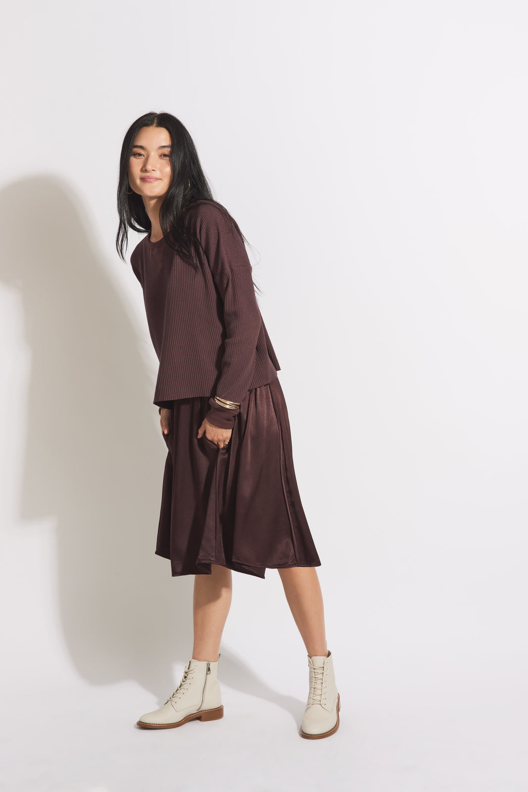 Viv Waffle Top - SOLIKA