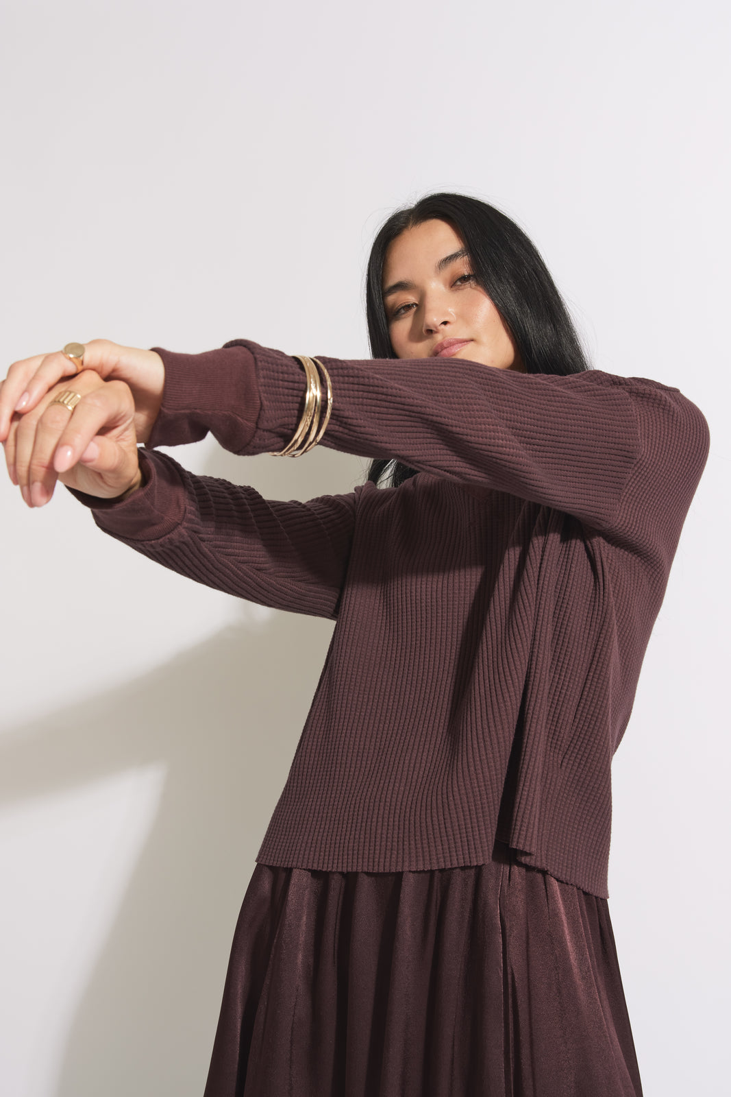 Viv Waffle Top - SOLIKA